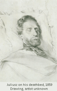 Juliusz deathbed